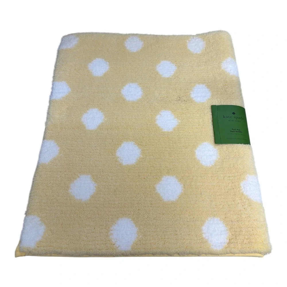 Kate Spade New York Yellow White Dot 21
